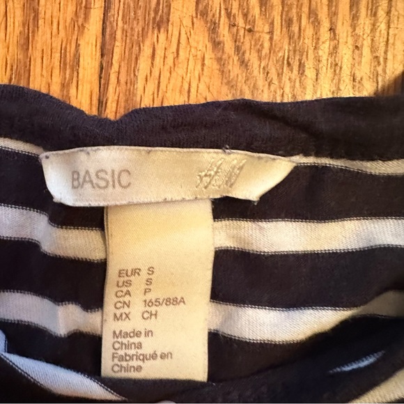 H&M Basics 3 Striped Tops - Picture 7 of 7